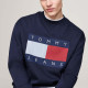 Tommy Hilfiger Ανδρικό φούτερ Tommy Flag Badge Relaxed Sweatshirt